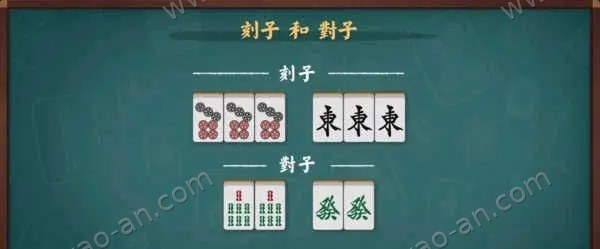 刻子与对子示例